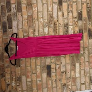 Pink Sleeveless Dress with scoop neckline from Coco